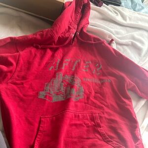 Red hoodie